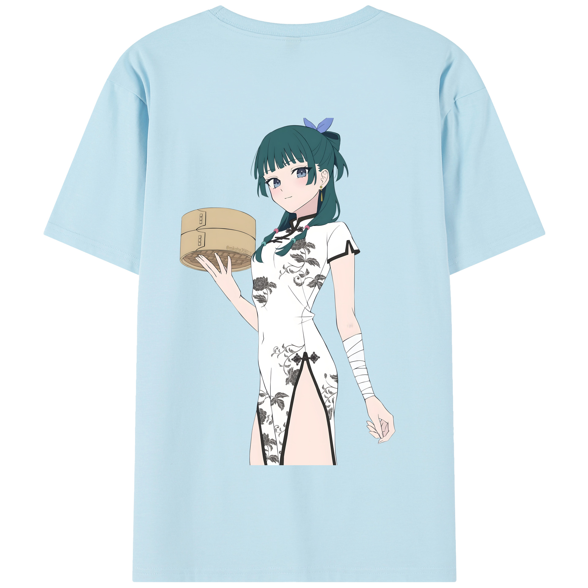 （画像用） 薬屋のひとりごと The Apothecary Diaries 綿100％半袖Tシャツ（背面プリント）